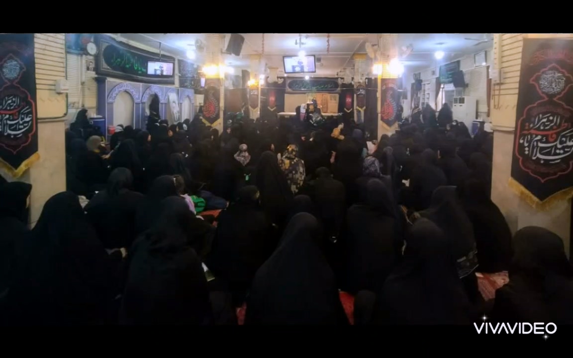 گزارش تصویری مراسم شهادت حضرت فاطمه(س) در شعبه مرکزی (واحد خواهران)