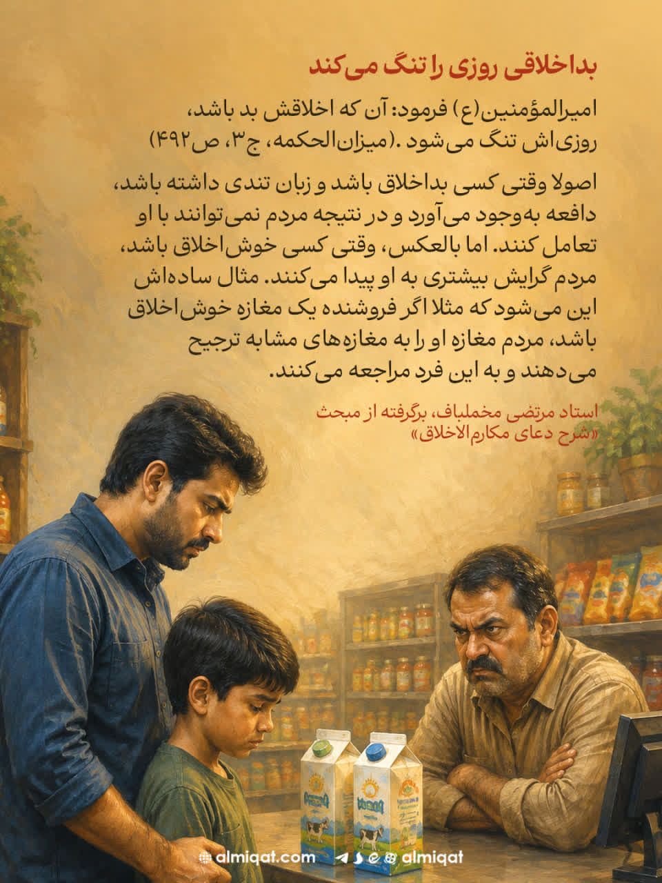 عکس نگاشت-اخلاق-بداخلاقی